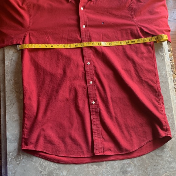Vintage Mens Heritage Oxford Tommy Hilfiger Long Sleeve Button Up Shirt - Picture 4 of 8